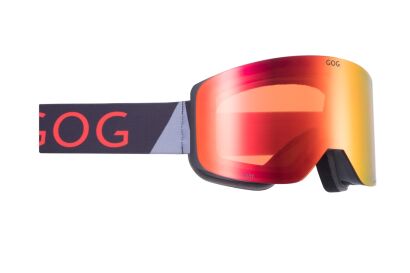 Gogle narciarskie GOG FURY H610-2 matt black S2/S0 + etui