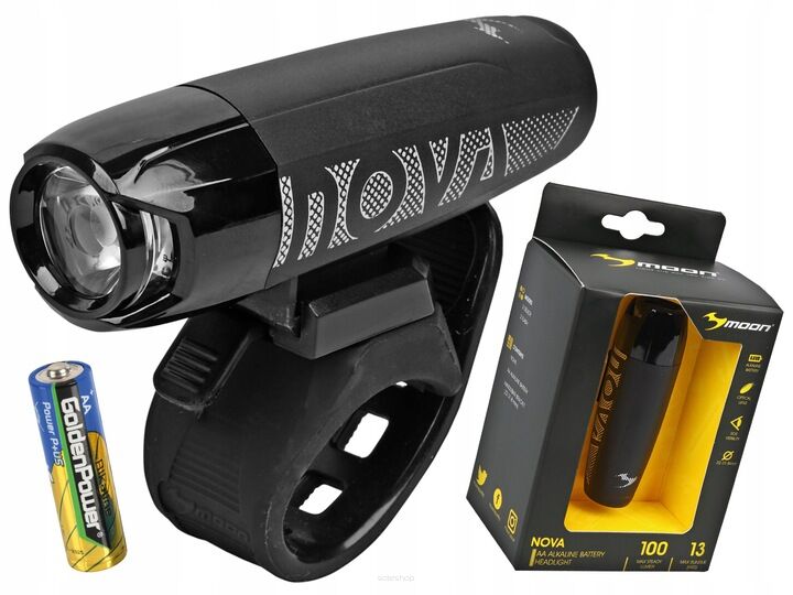 Lampka przednia MOON NOVA 100LM