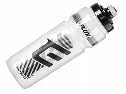 Bidon Extend FLUX transparent white-black 700ml