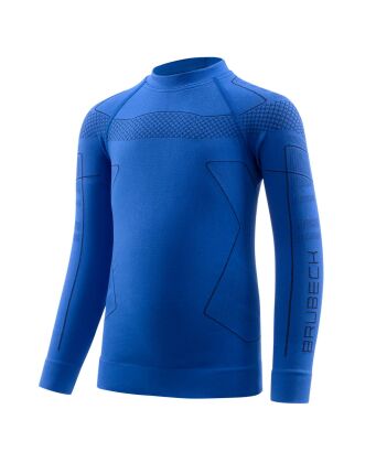 Bluza dziecięca BRUBECK THERMO KIDS ciemno niebieska 104/110