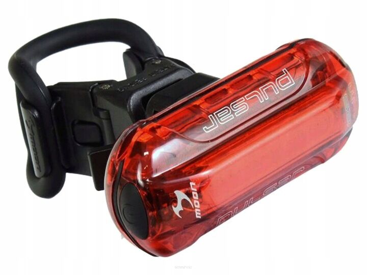 Lampka rowerowa tylna MOON Pulsar 25lm