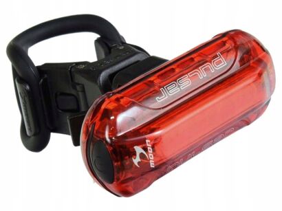 Lampka rowerowa tylna MOON Pulsar 25lm