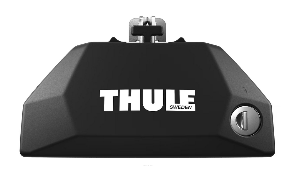 Thule Flush Rail Evo  stopy do pojazdów 4 sztuki czarne