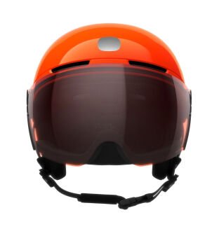 Kask narciarski junior z szybą POC POCito Obex Visor S2 Orange 55-58cm - 4
