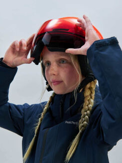 Kask narciarski junior z szybą POC POCito Obex Visor S2 Orange 55-58cm - 6