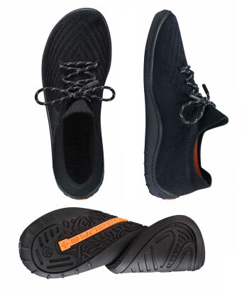 Buty damskie BRUBECK BAREFOOT merino czarny 36
