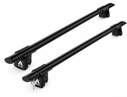 AGURI Bagażnik na relingi Runner R-2 Alu 135 black