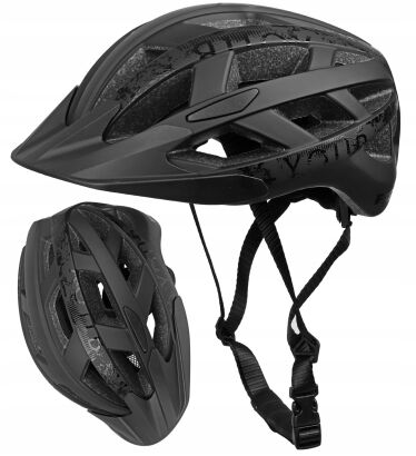 Kask rowerowy R2 Lumen M (55-59cm) Mat Black