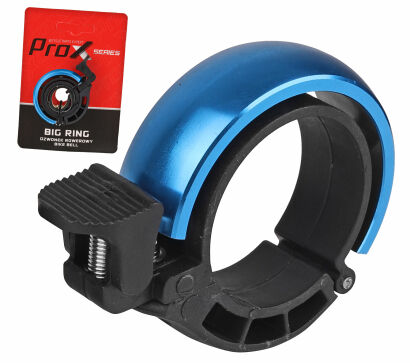 Dzwonek rowerowy PROX BIG RING L01 alu niebieski