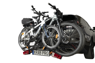 Platforma rowerowa na hak AGURI Krab PRO (na 2 rowery) black - 7