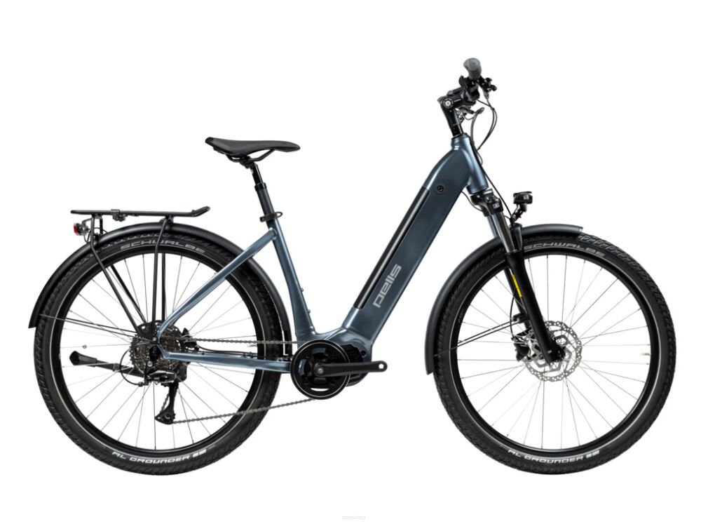 Rower elektryczny Pells Thorr City (27,5'') Bafang Steel Grey M