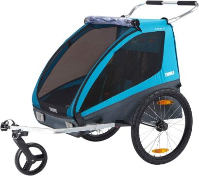 Przyczepka THULE Coaster XT 2-dzieci niebieska