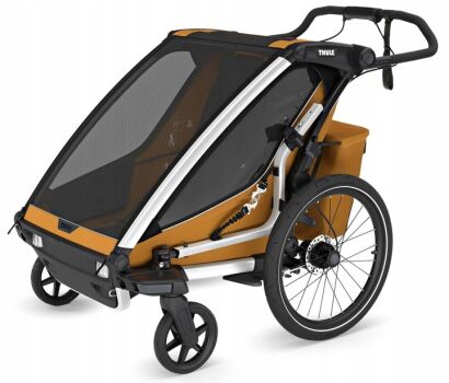 Przyczepka rowerowa THULE Chariot Sport 2 double GOLD