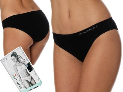 Majtki damskie bawełniane BRUBECK COMFORT COTTON czarne M