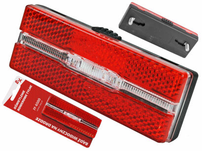 Lampka rowerowa tylna JY-6500M baterie LED