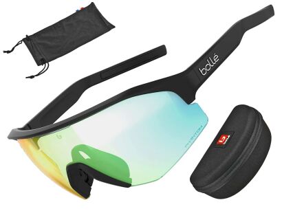 Okulary fotochromowe BOLLE LIGHTSHIFTER Black Matte / Phantom S1-S3