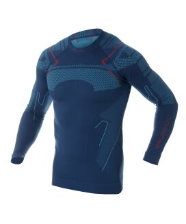 Bluza termoaktywna męska Brubeck THERMO jeans L - 2