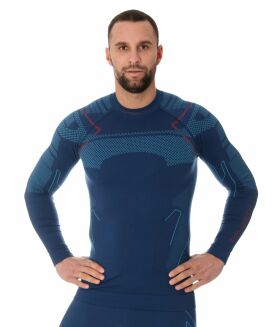 Bluza termoaktywna męska Brubeck THERMO jeans L - 3