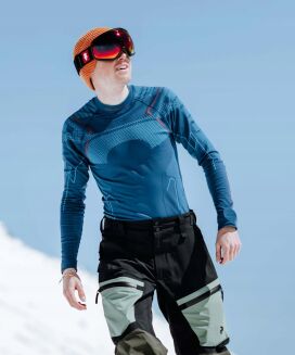 Bluza termoaktywna męska Brubeck THERMO jeans L - 5