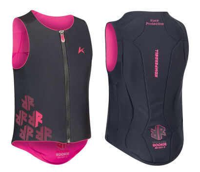 Kamizelka ochronna pleców KOMPERDELL Junior FlexFit Pro Pink 140