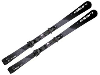 Narty zjazdowe ELAN SKIS SHI BLACK SX + EL 9.0 GW 140cm - 2