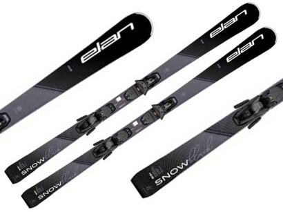 Narty zjazdowe ELAN SKIS SHI BLACK SX + EL 9.0 GW 140cm