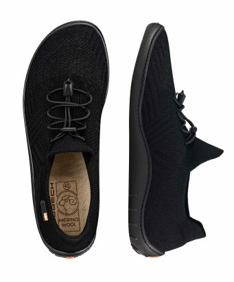 Buty damskie BRUBECK BAREFOOT Merino czarne 36