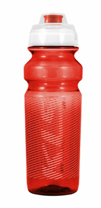 Bidon rowerowy TULAROSA z pokrywką red 750ml