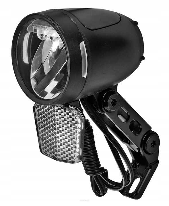 Lampka rowerowa na dynamo przednia JY-7091 80LUX