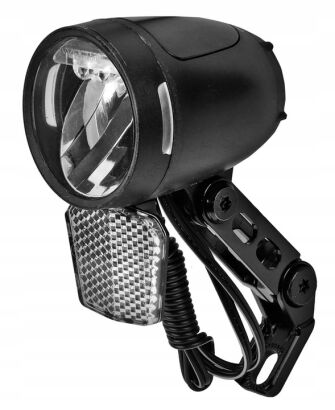 Lampka rowerowa na dynamo przednia JY-7091 80LUX