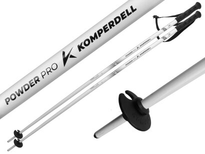 Kije narciarskie KOMPERDELL Powder Pro white 110 cm