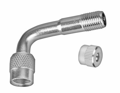 Adapter do pompki na zawór AV/AV 90'' gięty