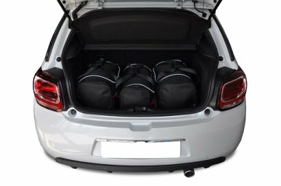 Citroen Ds3 Hatchback 2009-2016 Torby Do Bagażnika 3 Szt