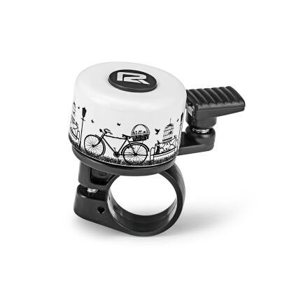P2R Dzwonek RINGO Rowerowy white bike rower