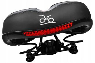 Miękkie Siodełko rowerowe NA SPRĘZYNACH SELLE S028 - 3