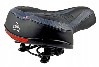 Miękkie Siodełko rowerowe NA SPRĘZYNACH SELLE S028