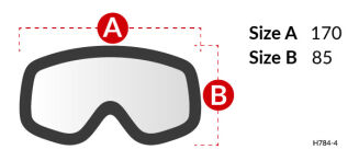 Gogle narciarskie GOG DRIFT H784-4 matt white S0 - 4