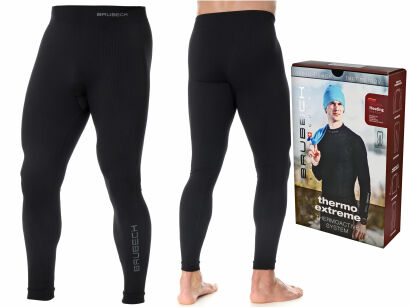 Spodnie męskie Brubeck Thermo Extreme czarne S