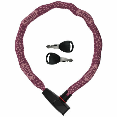 Zapięcie rowerowe łańcuch 6806K/85 Neon Pink 85cm