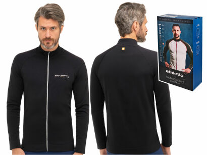 Bluza męska BRUBECK ATHLETIC Thermo czarna L