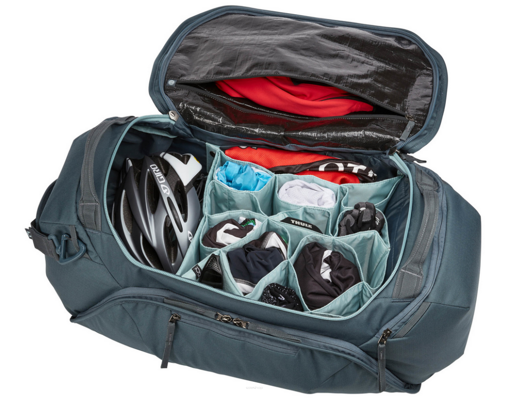 THULE Torba Plecak Round Trip Bike Duffel szara 55L