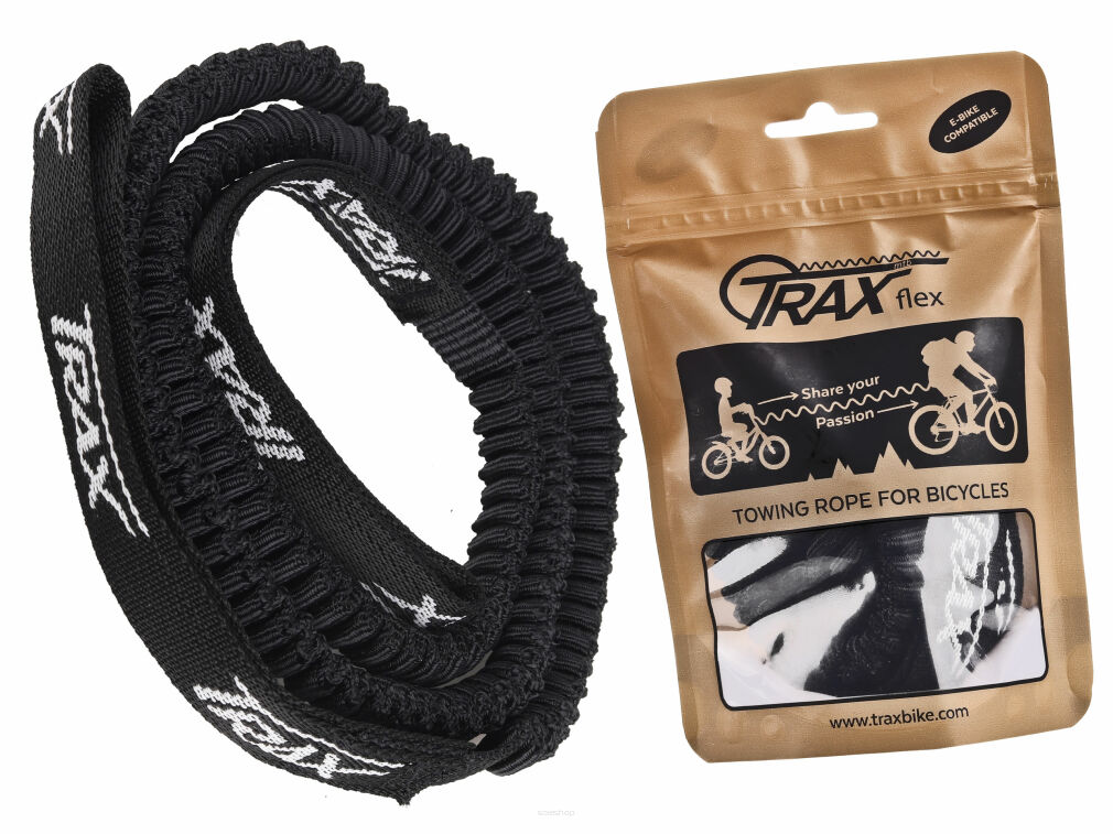 Hol rowerowy Trax Flex linka holownicza 2,5 m