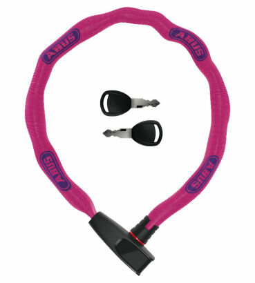 Zapięcie rowerowe Łańcuch ABUS CATENA 6806K/75 neon pink