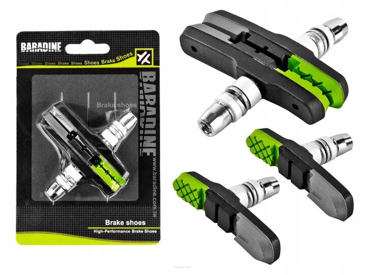 Klocki hamulcowe Baradine MTB-960V G/B/Green