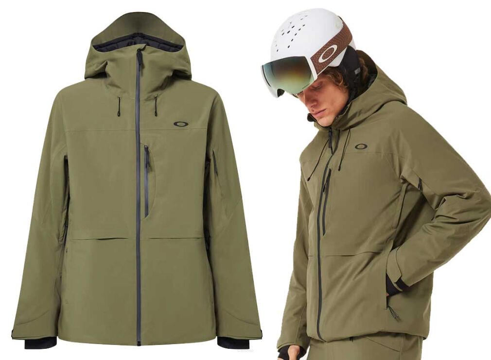 OAKLEY Kurtka narciarska męska CANOPY Insulated Jacket KHAKI XL