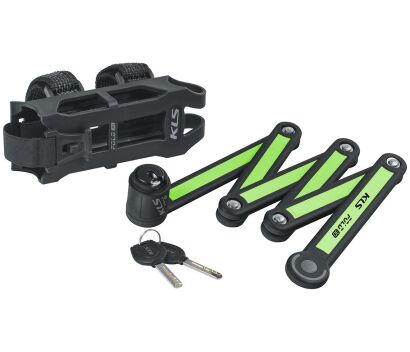 Zapięcie rowerowe składane Kellys Fold / Tough 30 green