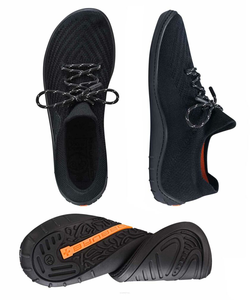 Buty damskie BRUBECK BAREFOOT merino czarny 39