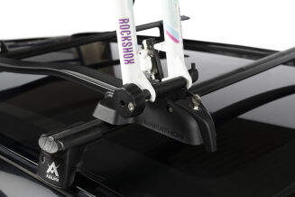 Uchwyt bagażnik rowerowy na dach za widelec Aguri Marathon GT Basic black - 5