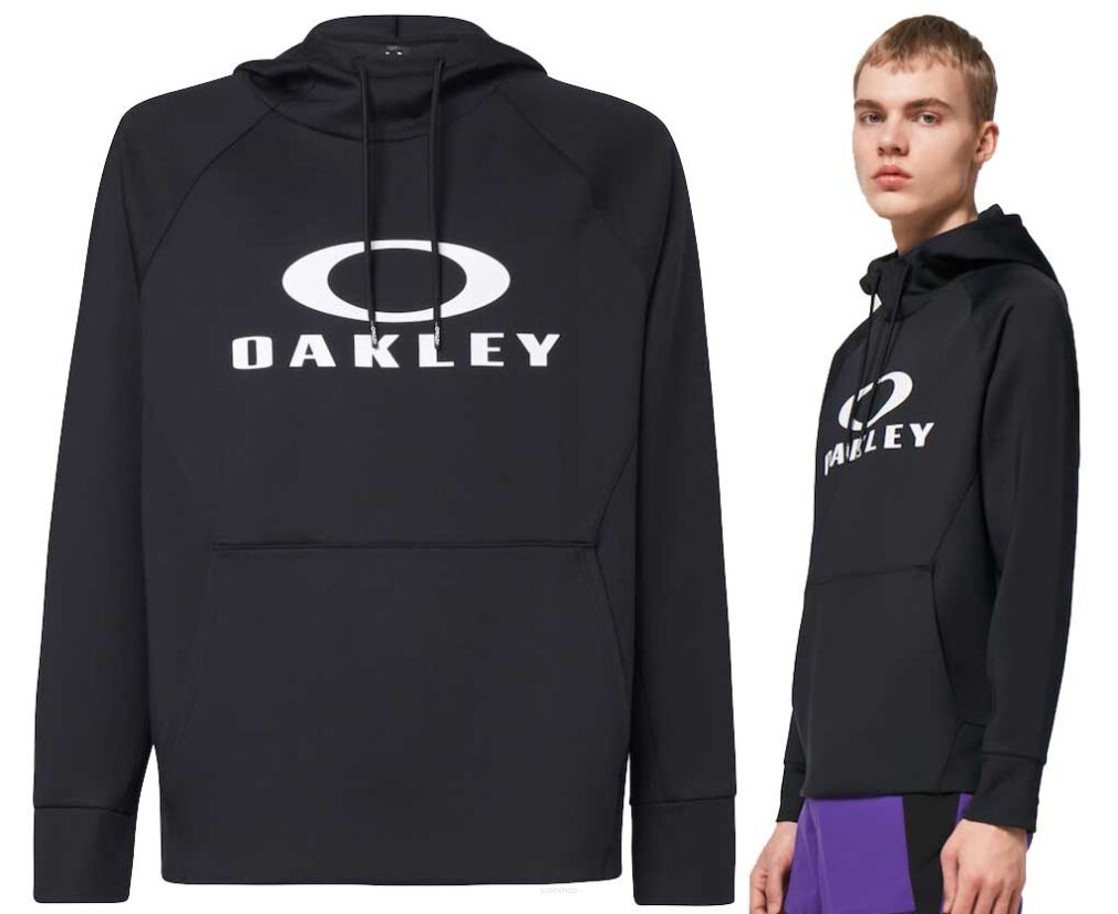 OAKLEY Bluza SIERRA DWR FLEECE HOODY 2.0 blackout XL