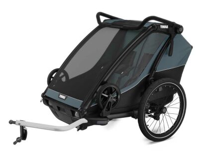 Przyczepka rowerowa THULE Thule Chariot Cab 2 Dark Slate